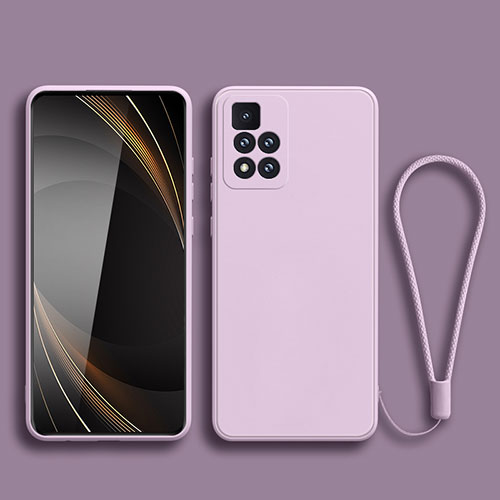 Ultra-thin Silicone Gel Soft Case 360 Degrees Cover YK3 for Xiaomi Redmi Note 11 Pro+ Plus 5G Clove Purple