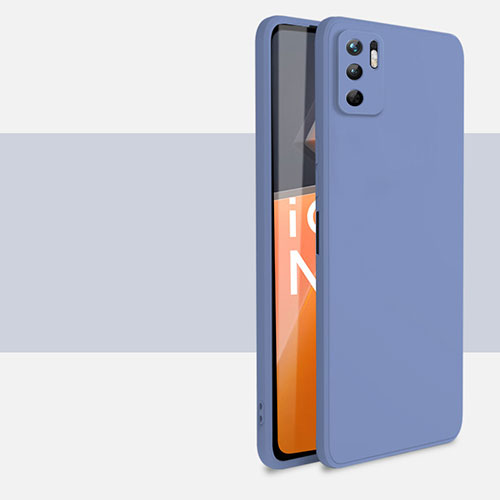 Ultra-thin Silicone Gel Soft Case 360 Degrees Cover YK3 for Xiaomi Redmi Note 11 SE 5G Lavender Gray