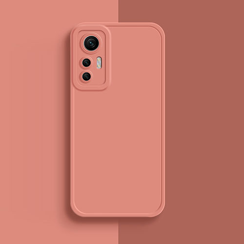 Ultra-thin Silicone Gel Soft Case 360 Degrees Cover YK3 for Xiaomi Redmi Note 12S Pink