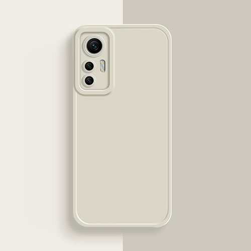 Ultra-thin Silicone Gel Soft Case 360 Degrees Cover YK3 for Xiaomi Redmi Note 12S White