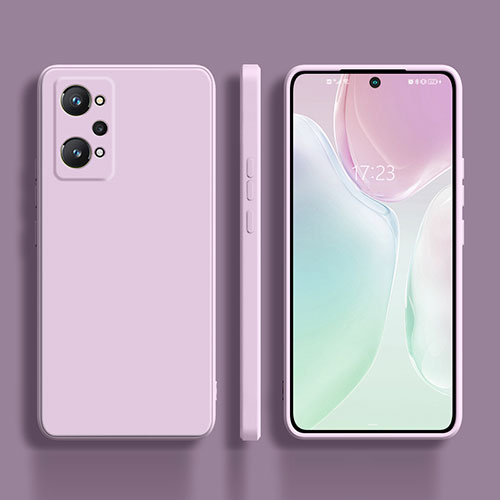 Ultra-thin Silicone Gel Soft Case 360 Degrees Cover YK4 for Realme Q5 Pro 5G Clove Purple