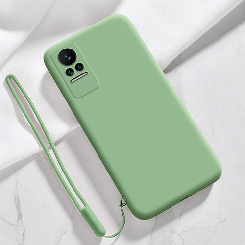 Ultra-thin Silicone Gel Soft Case 360 Degrees Cover YK4 for Xiaomi Civi 5G Matcha Green