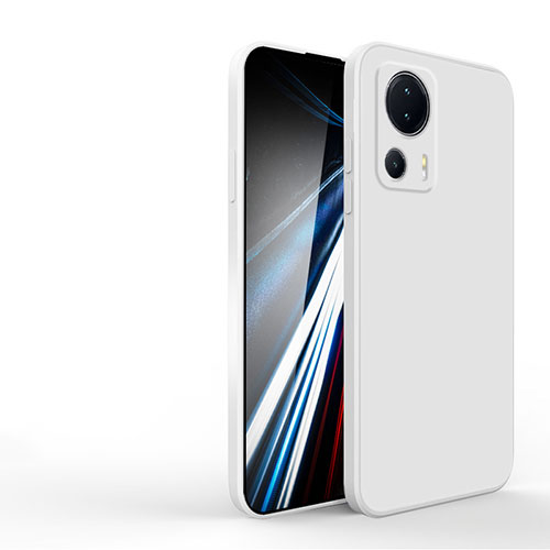 Ultra-thin Silicone Gel Soft Case 360 Degrees Cover YK4 for Xiaomi Mi 12 Lite NE 5G White