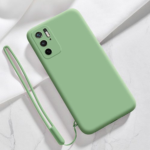 Ultra-thin Silicone Gel Soft Case 360 Degrees Cover YK4 for Xiaomi POCO M3 Pro 5G Green