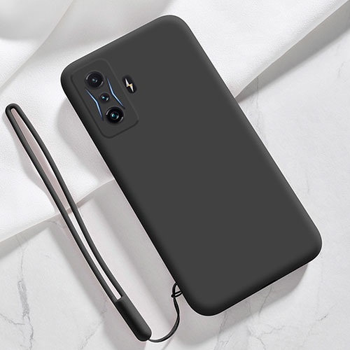 Ultra-thin Silicone Gel Soft Case 360 Degrees Cover YK4 for Xiaomi Redmi K50 Gaming 5G Black