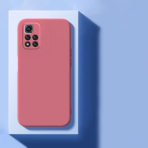 Ultra-thin Silicone Gel Soft Case 360 Degrees Cover YK4 for Xiaomi Redmi Note 11 Pro+ Plus 5G Red