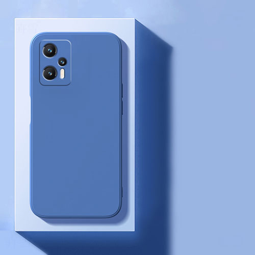 Ultra-thin Silicone Gel Soft Case 360 Degrees Cover YK4 for Xiaomi Redmi Note 11T Pro+ Plus 5G Blue