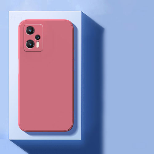Ultra-thin Silicone Gel Soft Case 360 Degrees Cover YK4 for Xiaomi Redmi Note 11T Pro+ Plus 5G Red