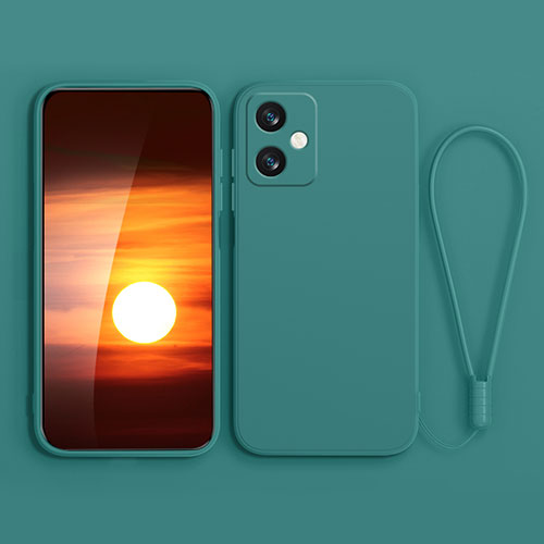 Ultra-thin Silicone Gel Soft Case 360 Degrees Cover YK4 for Xiaomi Redmi Note 12R Pro 5G Green