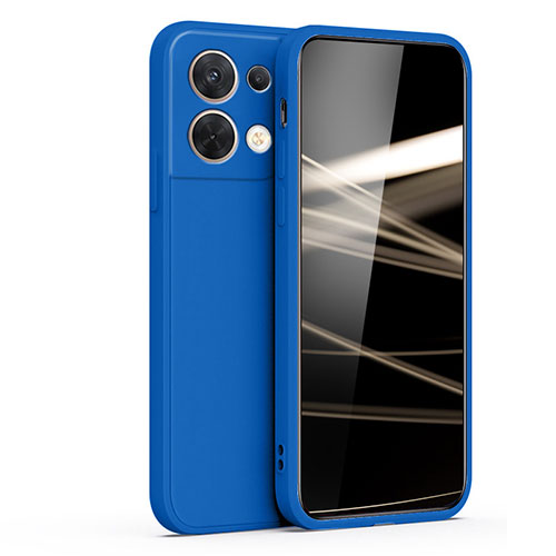 Ultra-thin Silicone Gel Soft Case 360 Degrees Cover YK4 for Xiaomi Redmi Note 13 5G Blue