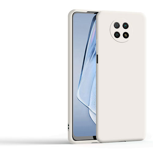 Ultra-thin Silicone Gel Soft Case 360 Degrees Cover YK4 for Xiaomi Redmi Note 9T 5G White