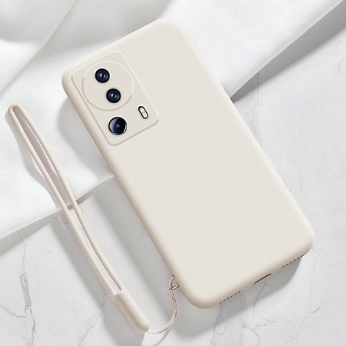 Ultra-thin Silicone Gel Soft Case 360 Degrees Cover YK5 for Xiaomi Civi 2 5G White