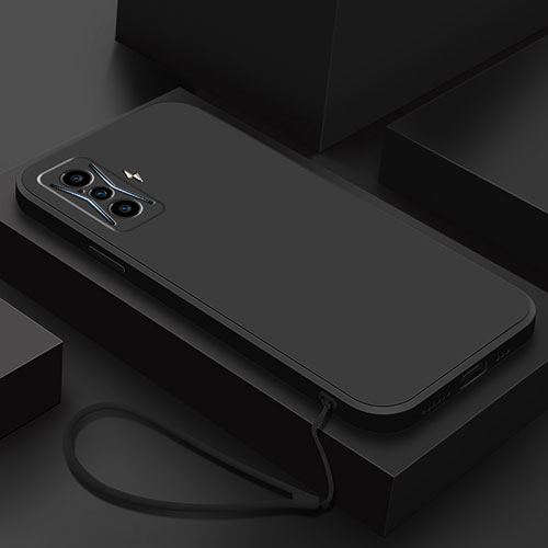 Ultra-thin Silicone Gel Soft Case 360 Degrees Cover YK5 for Xiaomi Poco F4 GT 5G Black