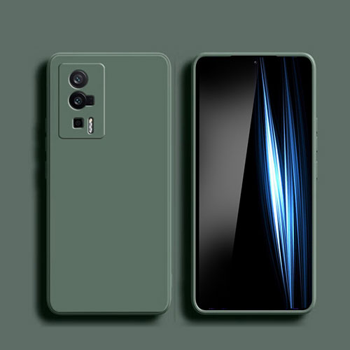 Ultra-thin Silicone Gel Soft Case 360 Degrees Cover YK5 for Xiaomi Poco F5 Pro 5G Green