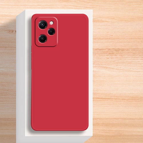 Ultra-thin Silicone Gel Soft Case 360 Degrees Cover YK5 for Xiaomi Poco X5 Pro 5G Red