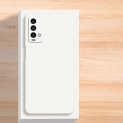 Ultra-thin Silicone Gel Soft Case 360 Degrees Cover YK5 for Xiaomi Redmi 9 Power White