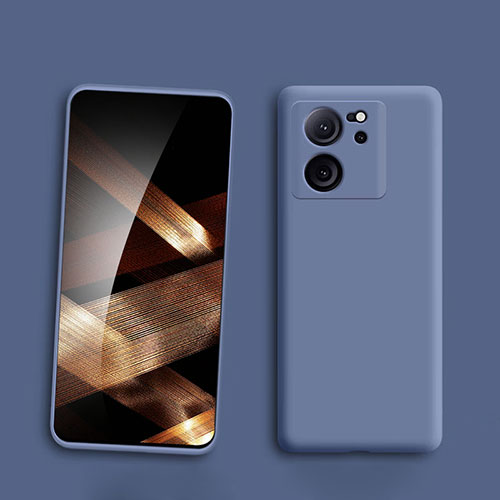 Ultra-thin Silicone Gel Soft Case 360 Degrees Cover YK5 for Xiaomi Redmi K60 Ultra 5G Lavender Gray