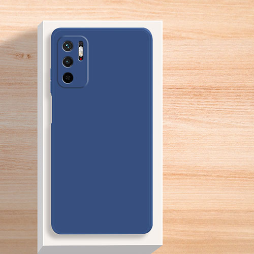 Ultra-thin Silicone Gel Soft Case 360 Degrees Cover YK5 for Xiaomi Redmi Note 11 SE 5G Blue