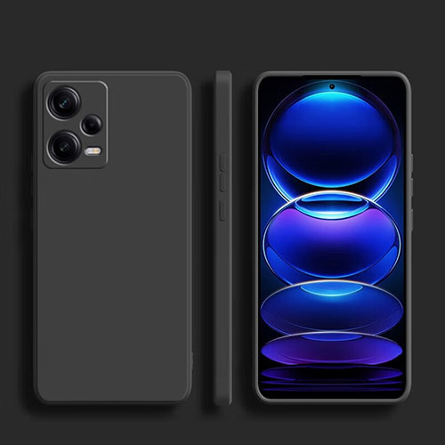 Ultra-thin Silicone Gel Soft Case 360 Degrees Cover YK5 for Xiaomi Redmi Note 12 Explorer Black