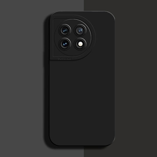 Ultra-thin Silicone Gel Soft Case 360 Degrees Cover YK6 for OnePlus Ace 2 Pro 5G Black