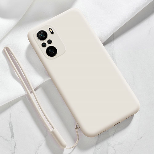 Ultra-thin Silicone Gel Soft Case 360 Degrees Cover YK6 for Xiaomi Mi 11X 5G White