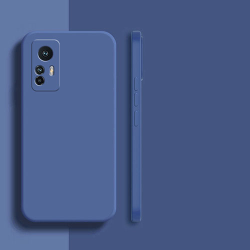 Ultra-thin Silicone Gel Soft Case 360 Degrees Cover YK6 for Xiaomi Mi 12T Pro 5G Blue