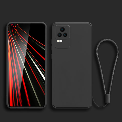 Ultra-thin Silicone Gel Soft Case 360 Degrees Cover YK6 for Xiaomi Redmi K50 5G Black