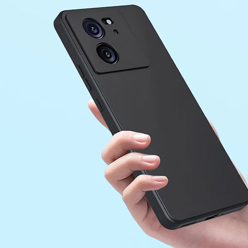 Ultra-thin Silicone Gel Soft Case 360 Degrees Cover YK6 for Xiaomi Redmi K60 Ultra 5G Black