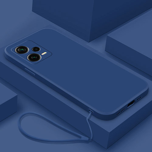 Ultra-thin Silicone Gel Soft Case 360 Degrees Cover YK6 for Xiaomi Redmi Note 12 Explorer Blue