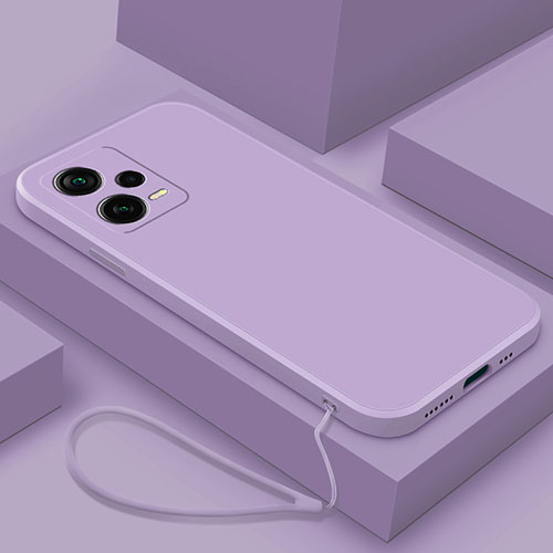 Ultra-thin Silicone Gel Soft Case 360 Degrees Cover YK6 for Xiaomi Redmi Note 12 Pro+ Plus 5G Purple