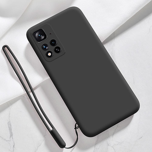 Ultra-thin Silicone Gel Soft Case 360 Degrees Cover YK7 for Xiaomi Mi 11i 5G (2022) Black