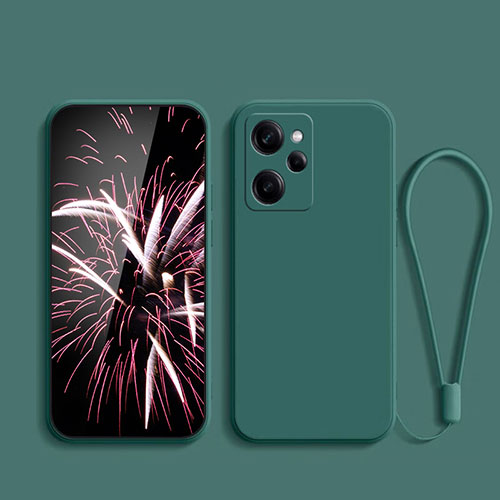 Ultra-thin Silicone Gel Soft Case 360 Degrees Cover YK7 for Xiaomi Poco X5 Pro 5G Green