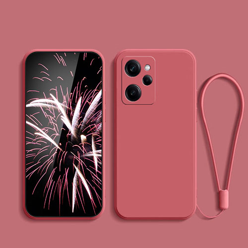 Ultra-thin Silicone Gel Soft Case 360 Degrees Cover YK7 for Xiaomi Redmi Note 12 Pro Speed 5G Red