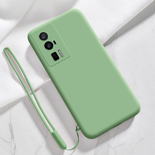 Ultra-thin Silicone Gel Soft Case 360 Degrees Cover YK8 for Xiaomi Poco F5 Pro 5G Green