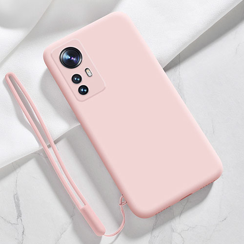 Ultra-thin Silicone Gel Soft Case 360 Degrees Cover YK8 for Xiaomi Redmi K50 Ultra 5G Pink