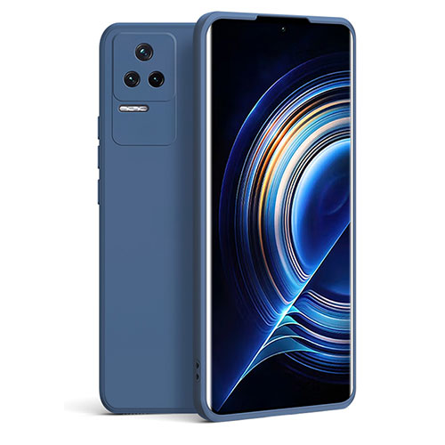 Ultra-thin Silicone Gel Soft Case 360 Degrees Cover YK9 for Xiaomi Redmi K50 Pro 5G Blue