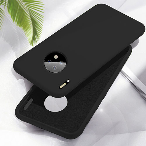 Ultra-thin Silicone Gel Soft Case 360 Degrees Cover Z05 for Huawei Mate 30 Pro Black