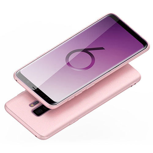 Ultra-thin Silicone Gel Soft Case 360 Degrees for Samsung Galaxy S9 Plus Pink