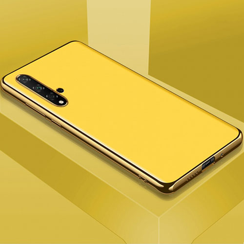 Ultra-thin Silicone Gel Soft Case Cover C01 for Huawei Nova 5 Yellow