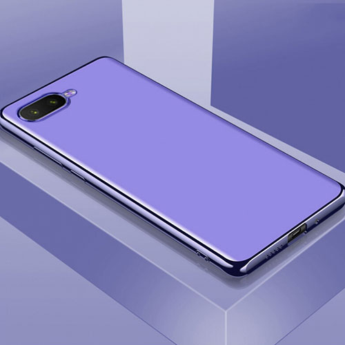 Ultra-thin Silicone Gel Soft Case Cover C01 for Oppo K1 Purple