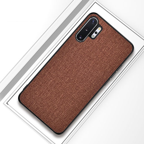 Ultra-thin Silicone Gel Soft Case Cover C01 for Samsung Galaxy Note 10 Plus Brown