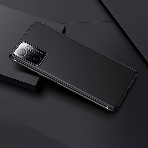 Ultra-thin Silicone Gel Soft Case Cover C01 for Xiaomi Poco F3 5G Black