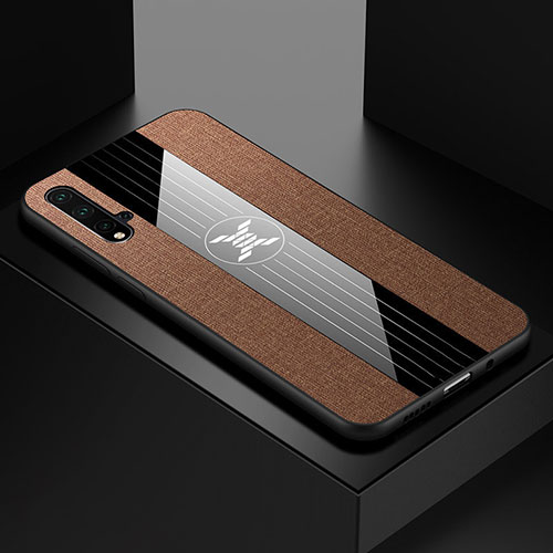 Ultra-thin Silicone Gel Soft Case Cover C02 for Huawei Nova 5 Pro Brown