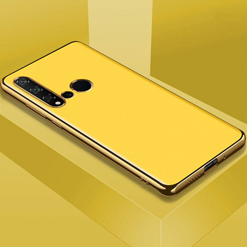 Ultra-thin Silicone Gel Soft Case Cover C02 for Huawei P20 Lite (2019) Yellow