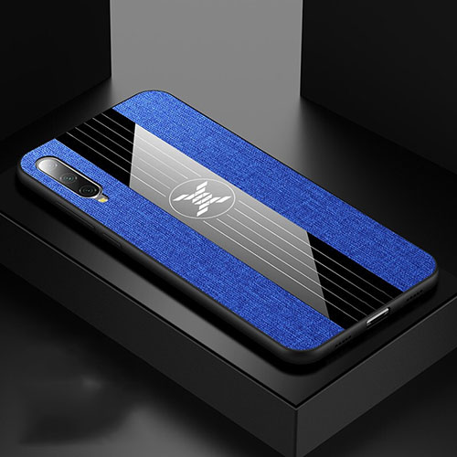 Ultra-thin Silicone Gel Soft Case Cover C04 for Xiaomi Mi A3 Blue
