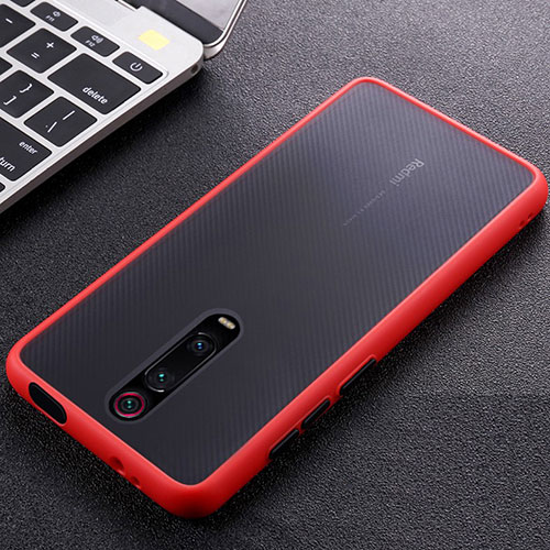 Ultra-thin Silicone Gel Soft Case Cover C05 for Xiaomi Redmi K20 Pro Red