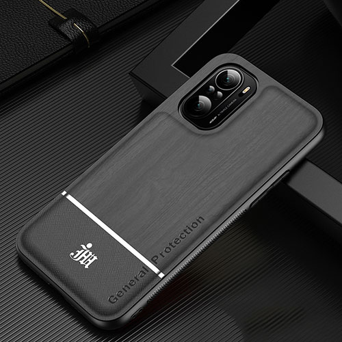 Ultra-thin Silicone Gel Soft Case Cover JM1 for Xiaomi Redmi K40 5G Black