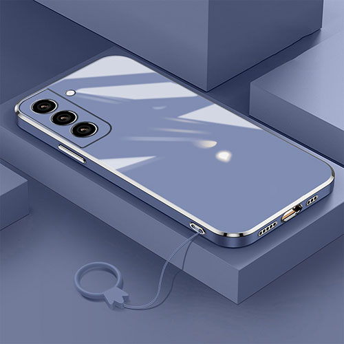 Ultra-thin Silicone Gel Soft Case Cover M01 for Samsung Galaxy S22 5G Blue