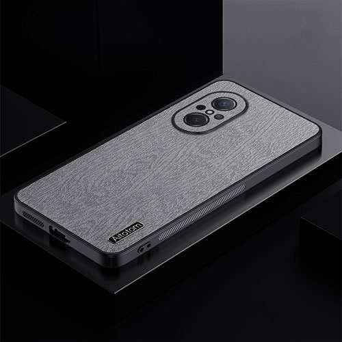 Ultra-thin Silicone Gel Soft Case Cover PB1 for Huawei Honor 50 SE 5G Gray