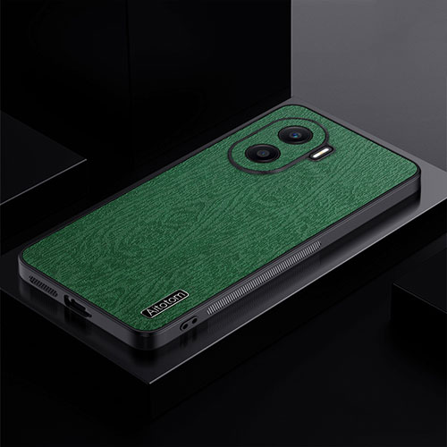 Ultra-thin Silicone Gel Soft Case Cover PB1 for Huawei Honor X40i 5G Green